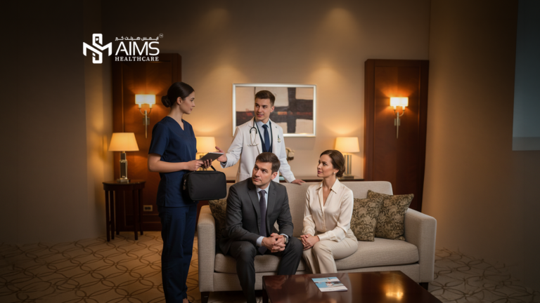 doctor at hotel
