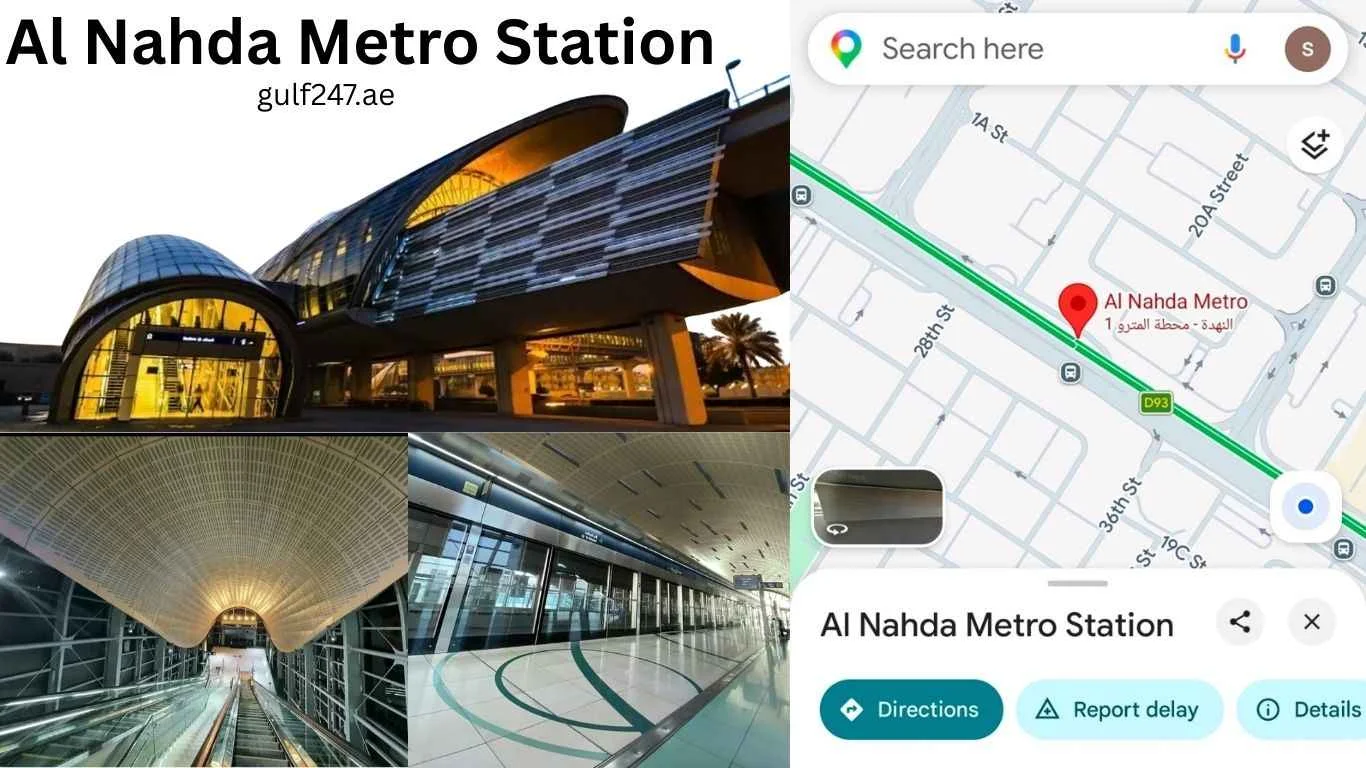 al nahda metro station